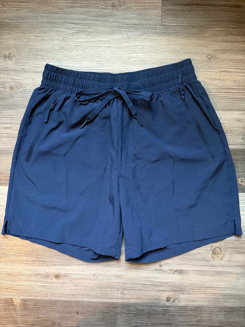 Women’s Navy Drawstring Performance Shorts